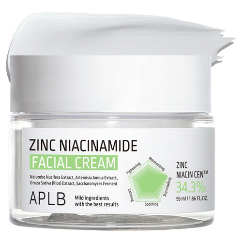 [APLB] Zinc Niacinamide Facial Cream (55ml)