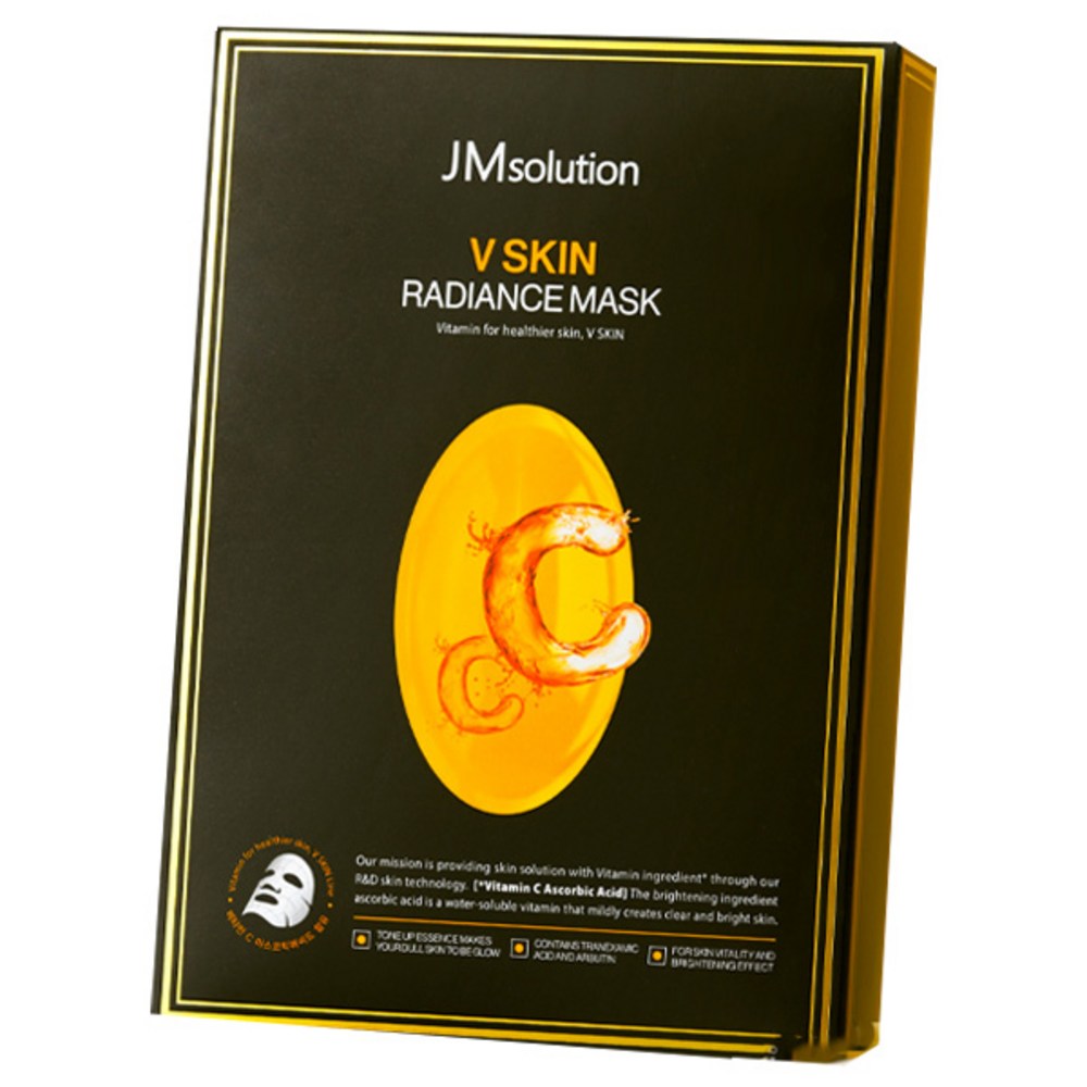[JMSOLUTION] V Skin Radiance Mask Vitamin C (10 x 30ml)