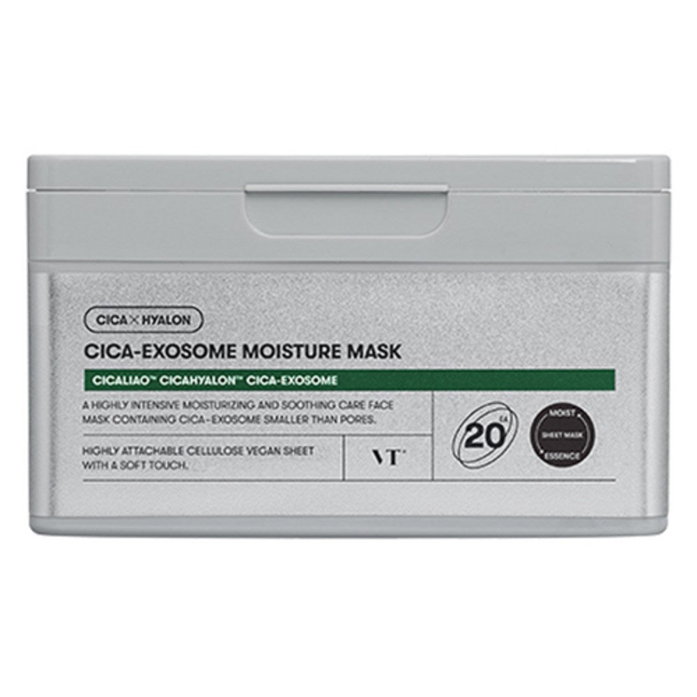 [VT COSMETICS] Cica Exosome Moisture Mask (20 sheets)