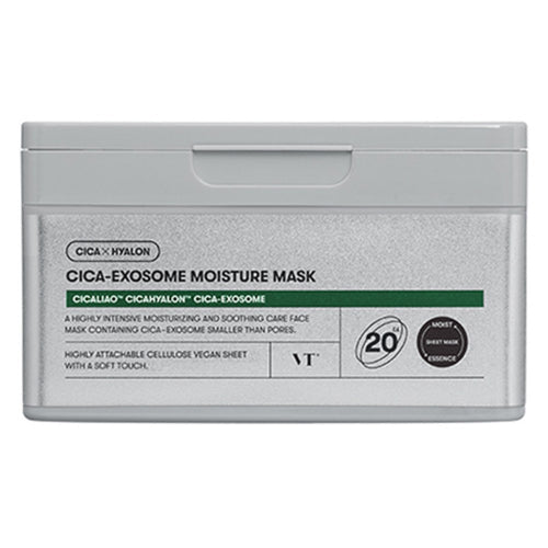 [VT COSMETICS] Cica Exosome Moisture Mask (20 sheets)