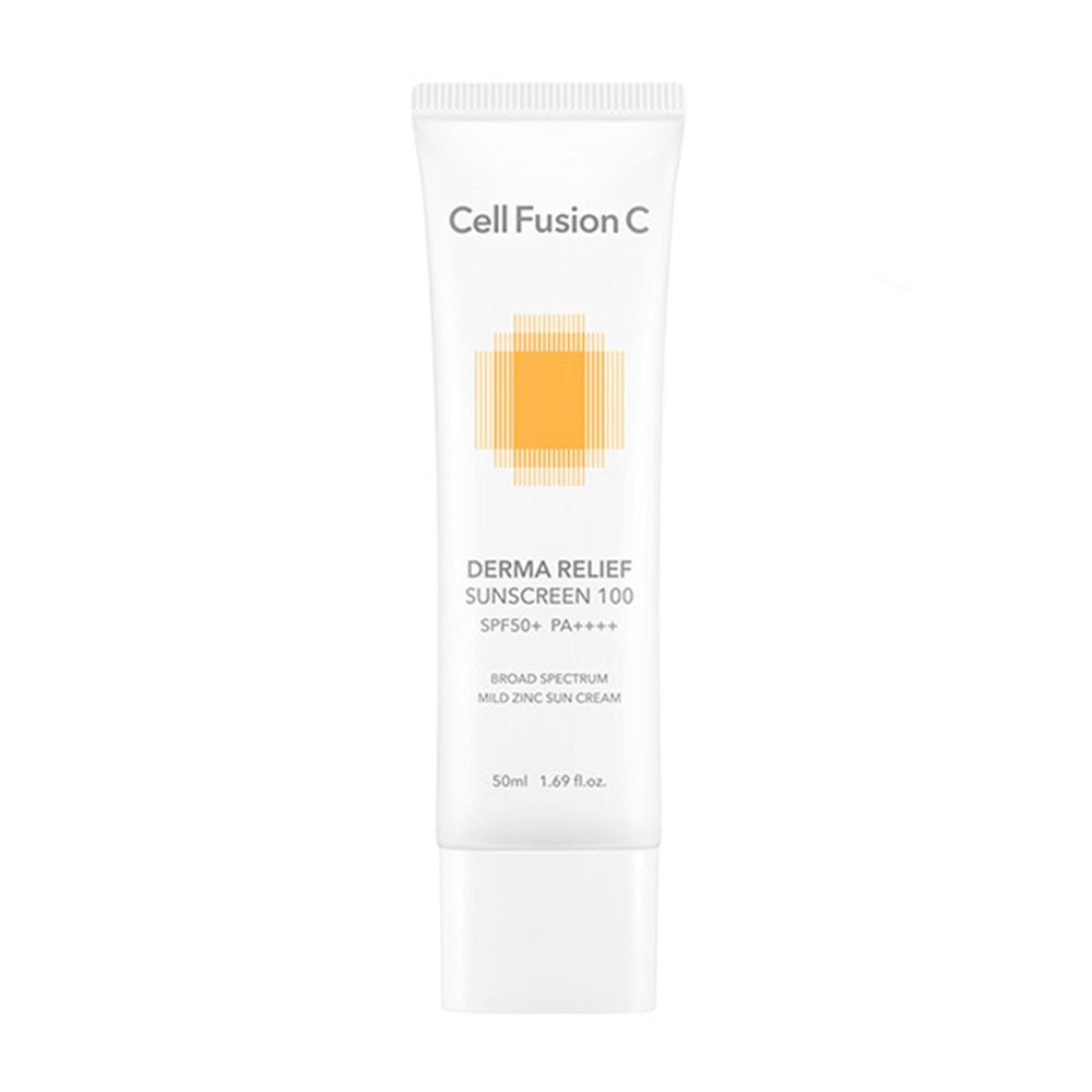 [CELL FUSION C] Derma Relief Sunscreen 100 SPF50+ PA++++ (50ml)