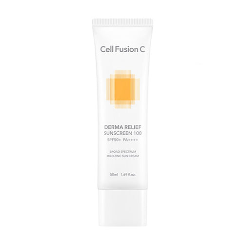 [CELL FUSION C] Derma Relief Sunscreen 100 SPF50+ PA++++ (50ml)
