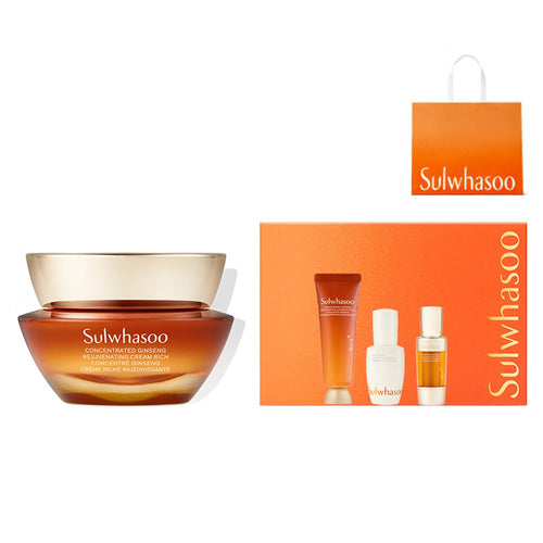 [SULWHASOO] Concentrated Ginseng Renewing Cream Rich 4-Piece Set (1 set)