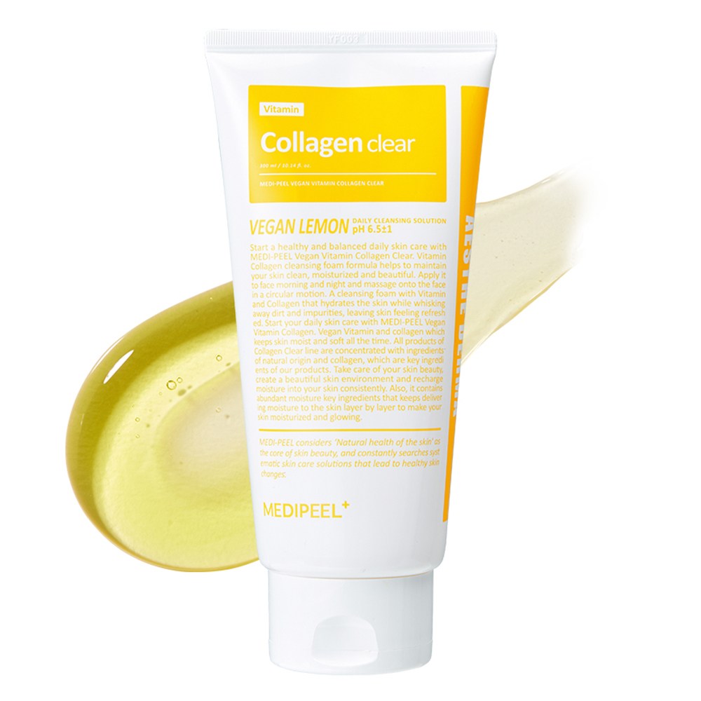 [MEDIPEEL] Vegan Vitamin Collagen Clear Cleansing Foam (2 options)