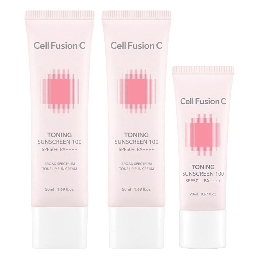 [CELL FUSION C] Toning Sunscreen 100 SPF 50+ PA++++ (50ml)