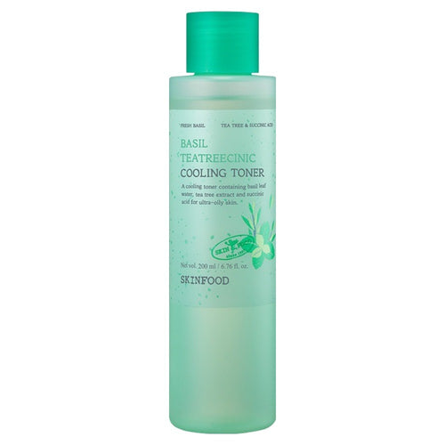 [SKINFOOD] Basil Teatreecinic Cooling Toner (200ml)