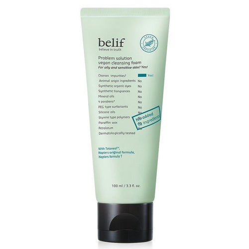 [BELIF] Problem Solution Vegan Cleansing Foam (100ml)