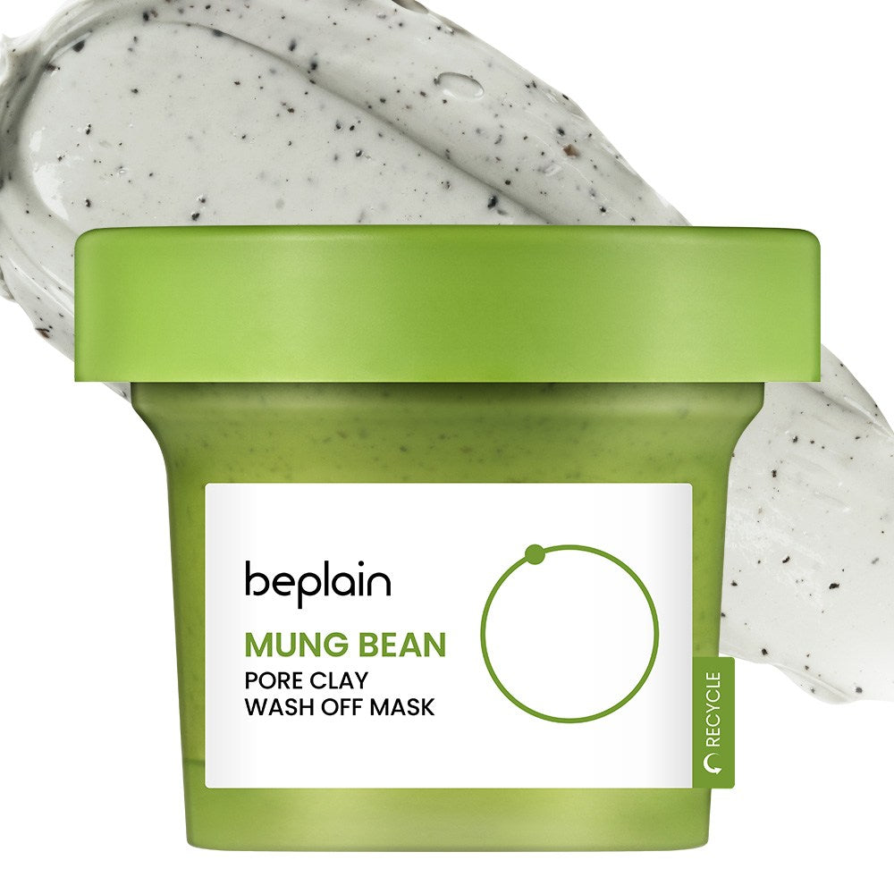 [BEPLAIN] Mung Bean Pore Clay Mask (120ml)