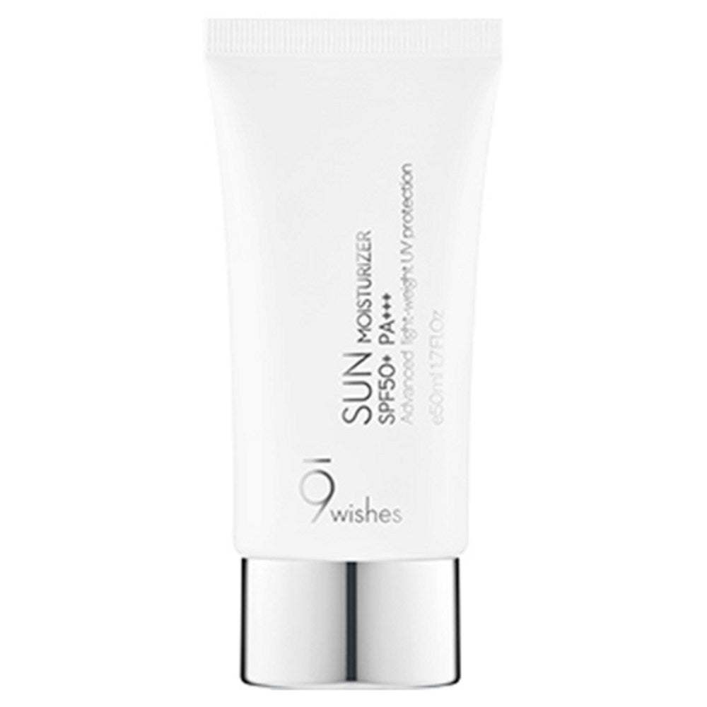 [9WISHES] Sun Moisturizer SPF50+ PA+++ (50ml)