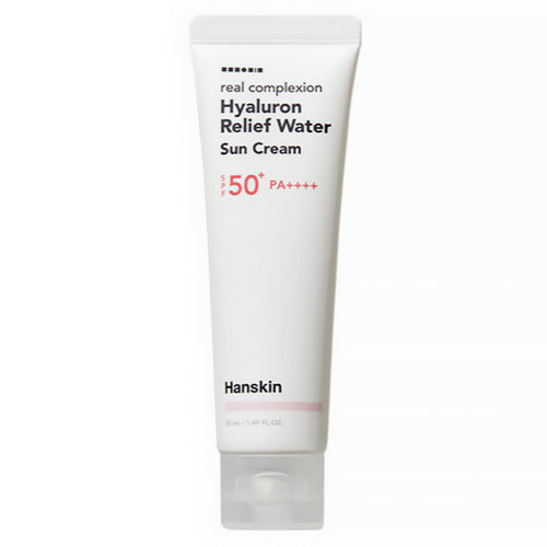 [HANSKIN] Real Complexion Hyaluron Relief Water Sun Cream SPF50+ PA++++ (50ml)