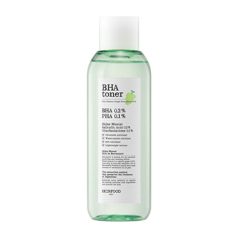 [SKINFOOD] Shine Muscat BHA Toner (200ml)