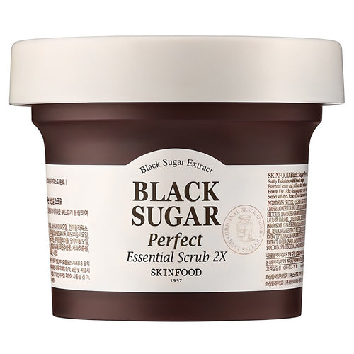 [SKINFOOD] Black Sugar Perfect Essential Scrub 2X (210g)