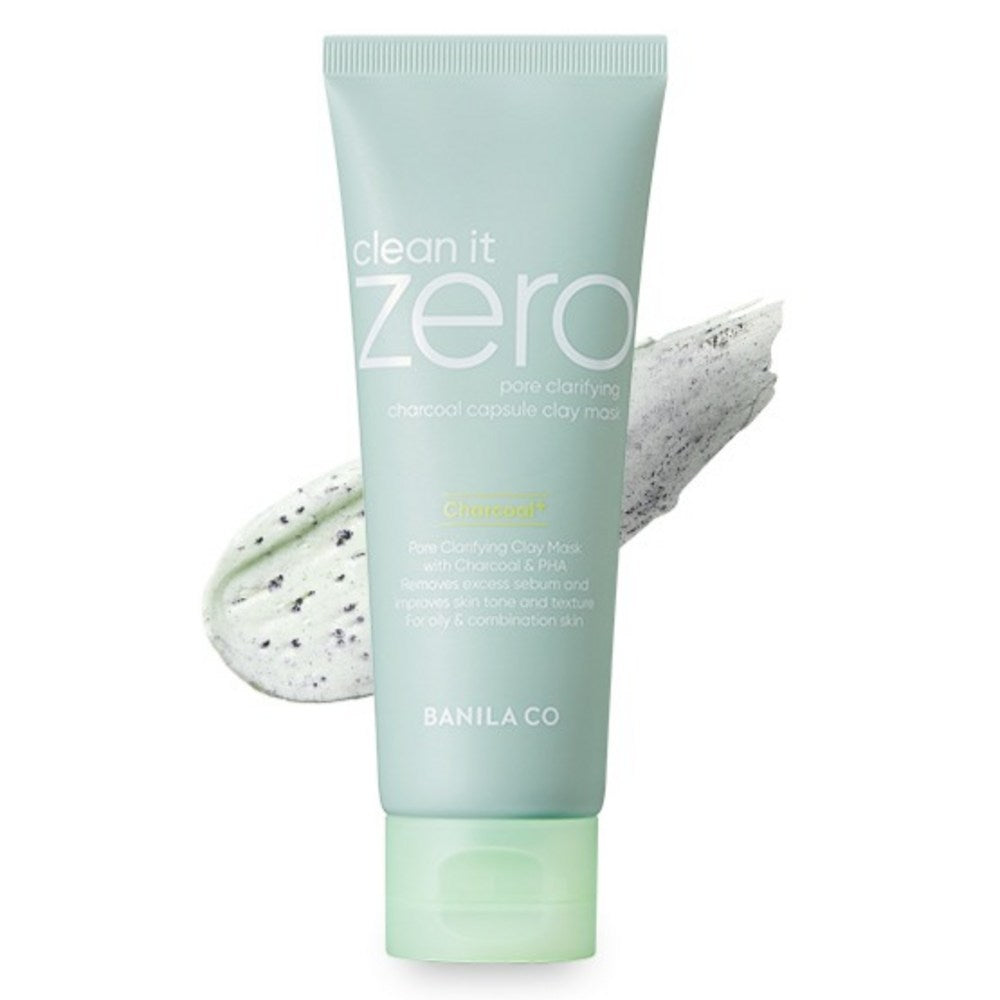 [BANILA CO] Clean It Zero Charcoal Capsule Pore Clay Mask (100g)