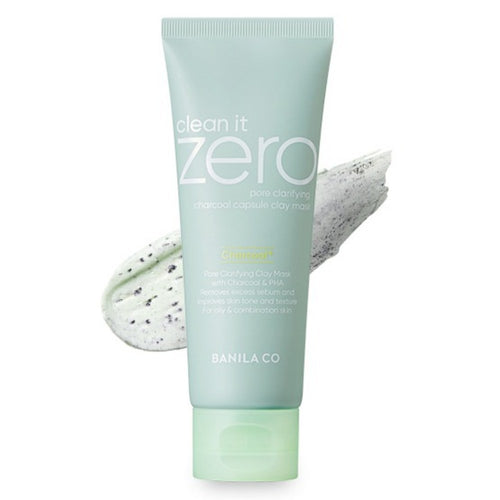 [BANILA CO] Clean It Zero Charcoal Capsule Pore Clay Mask (100g)