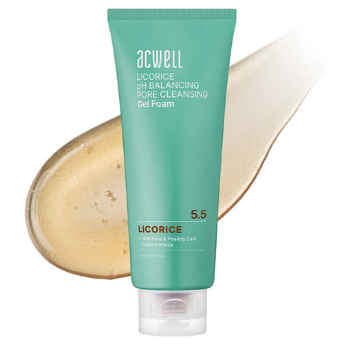 [ACWELL] Licorice pH Balancing Pore Cleansing Gel Foam (160ml)