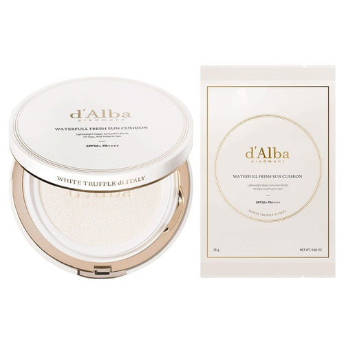[D'ALBA] Waterfull Fresh Sun Cushion Refill Set (25g)