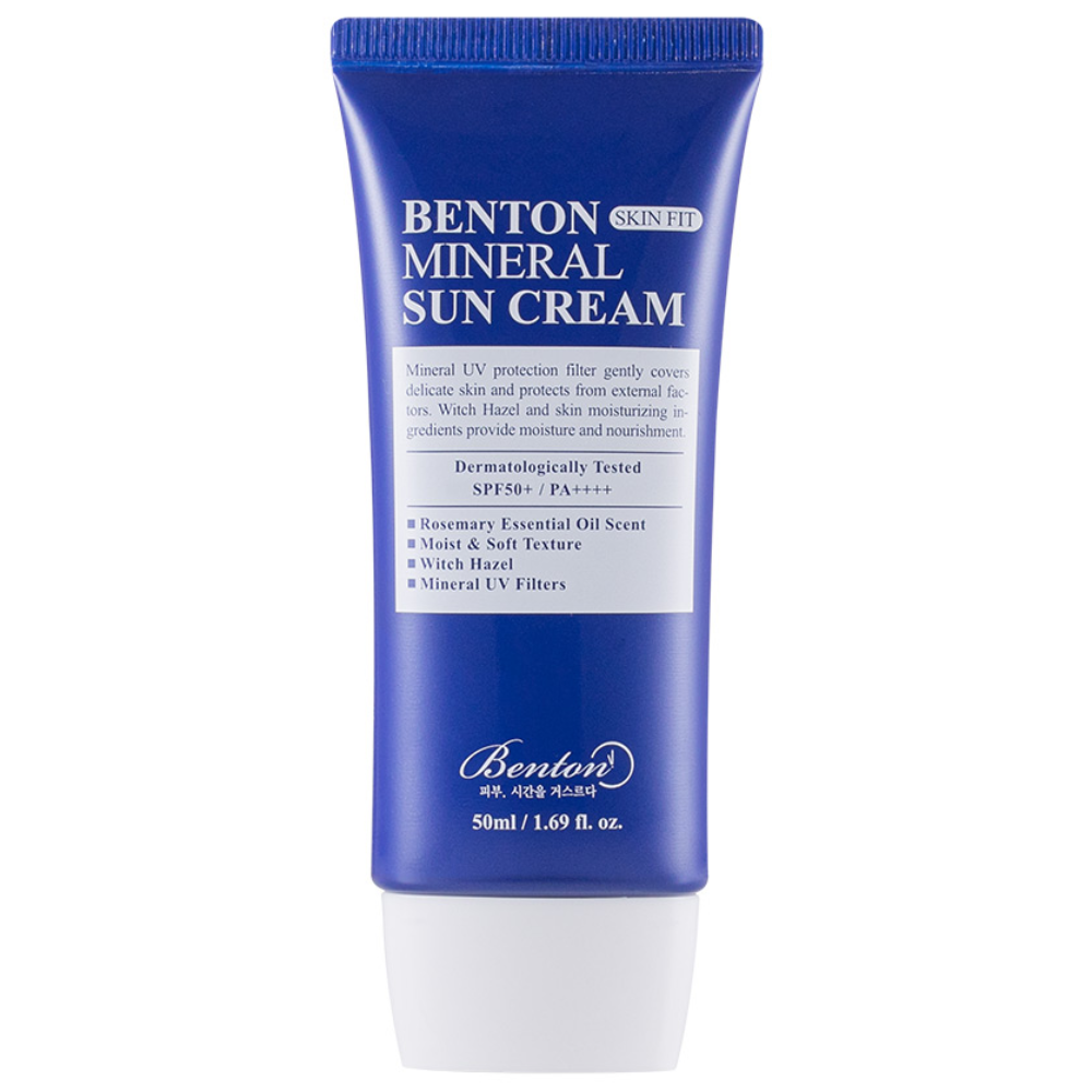 [BENTON] Skin Fit Mineral Sun Cream SPF50+ PA++++ (50ml)