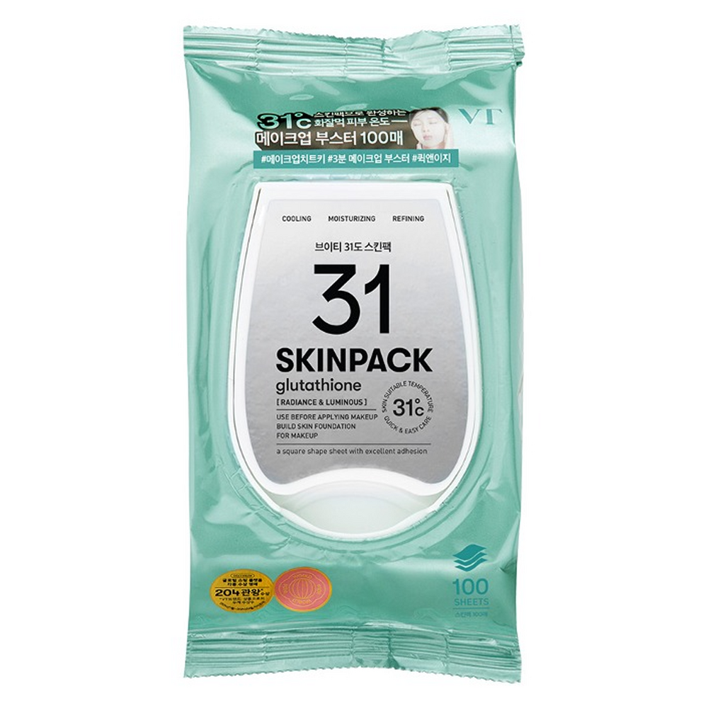 [VT COSMETICS] VT Mild 31° Skin Pack (100 sheets)
