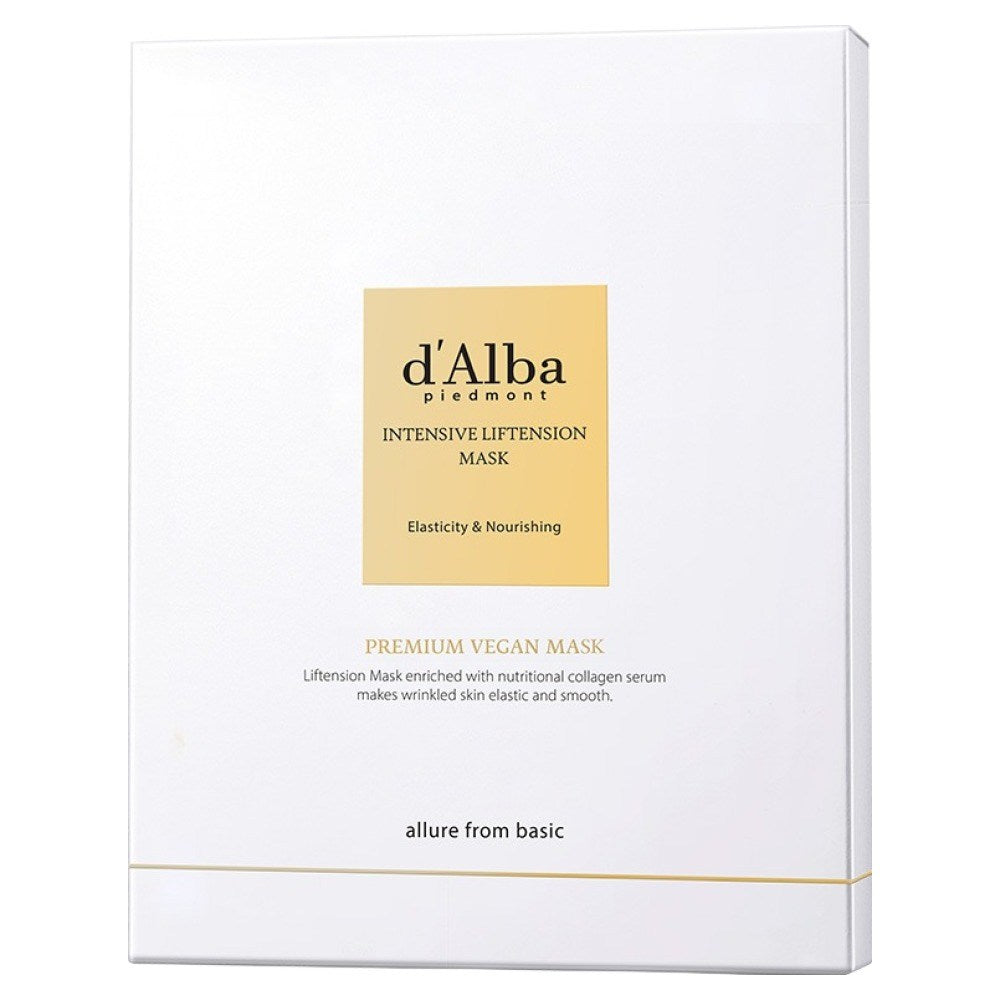[D'ALBA] Intensive Liftension Mask (4 x 1)