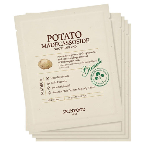 [SKINFOOD] Potato Madecassoside Soothing Pad (5 sheets)