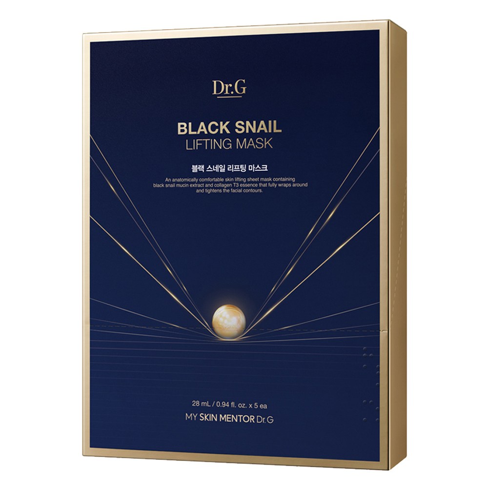 [DR.G] Black Snail Lifting Mask (5 sheets)