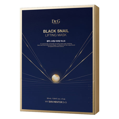 [DR.G] Black Snail Lifting Mask (5 sheets)