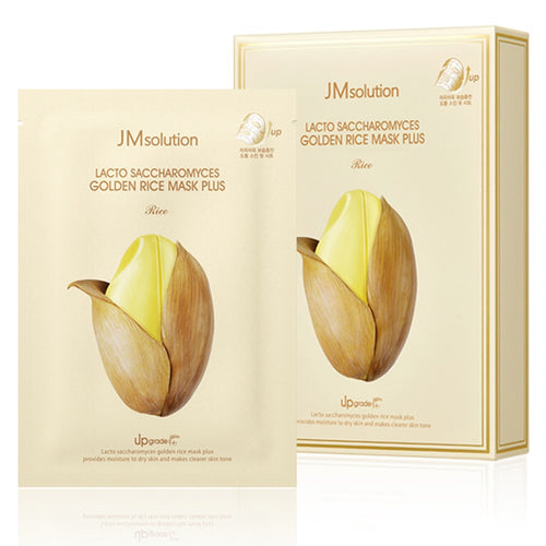 [JMSOLUTION] Lacto Saccharomyces Golden Rice Mask Plus (10 x 30ml)