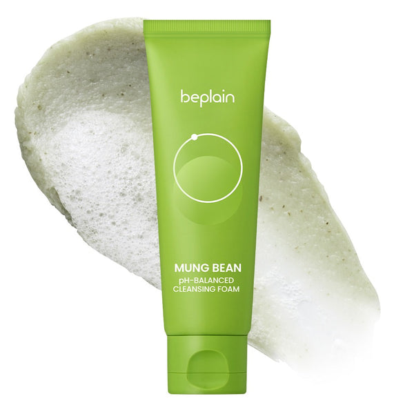 [BEPLAIN] Mung Bean pH-Balanced Cleansing Foam (80ml)