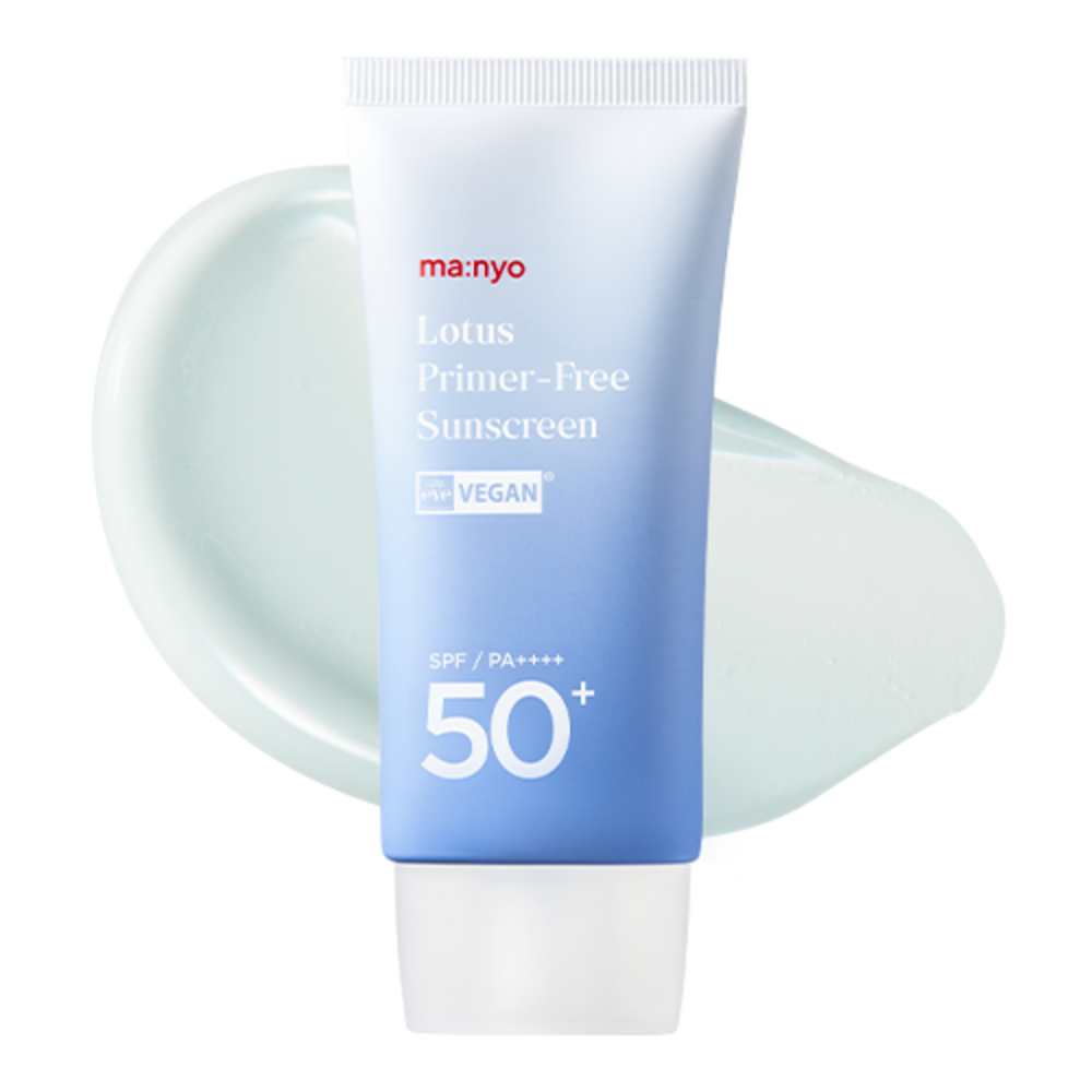 [MANYO] Lotus Primer-Free Sunscreen SPF50+ PA++++ (50ml)