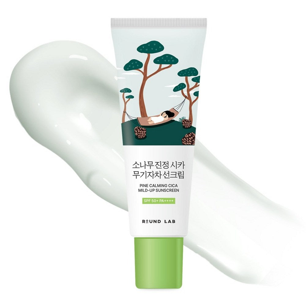 [ROUND LAB] Pine Calming Cica Mineral Sunscreen SPF50+ PA++++ (40ml)