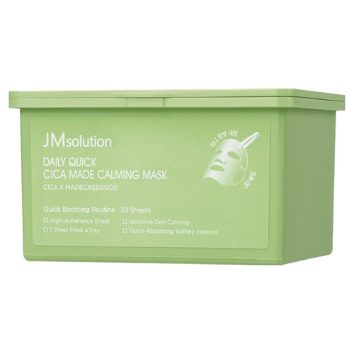 [JMSOLUTION] Daily Quick Cica Made Calming Mask (30 sheets)