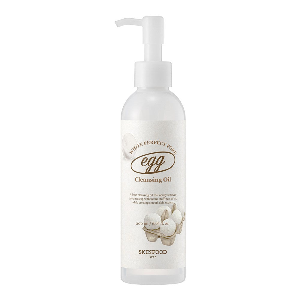 [SKINFOOD] Egg White Perfect Pore Cleansing Oil (200ml)