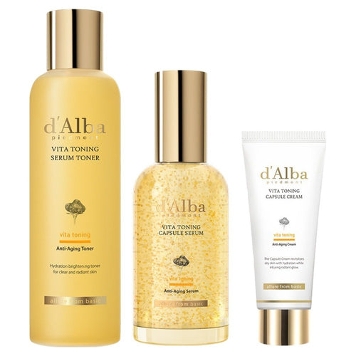 [D'ALBA] Vita Toning 3-Piece Set (1 set)