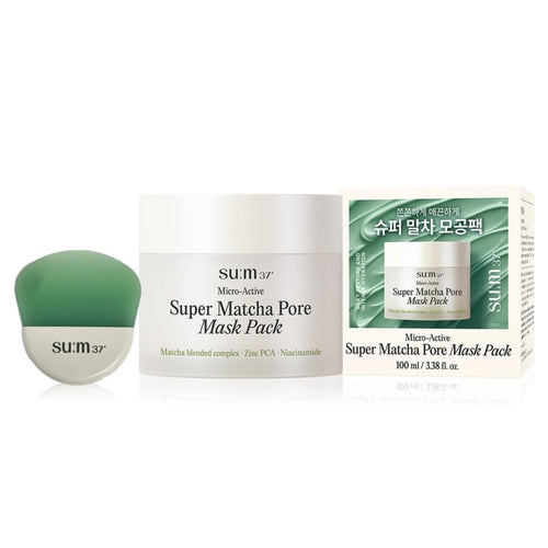 [SU:M37] ° Micro Active Super Matcha Pore Mask (100ml)