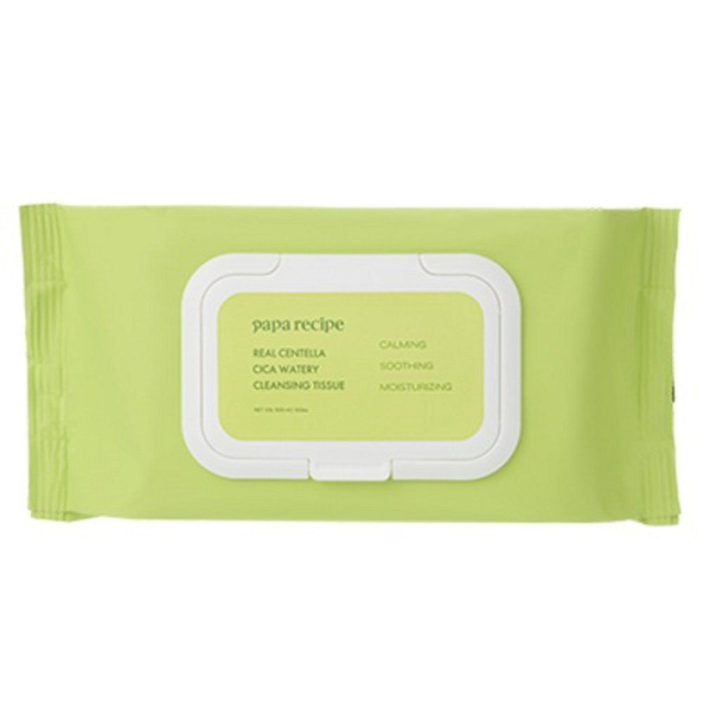 [PAPA RECIPE] Real Centella Cica Watery Cleansing Tissue (100 sheets)