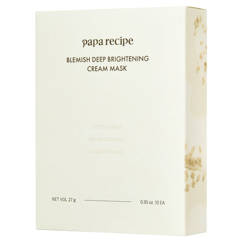 [PAPA RECIPE] Blemish Deep Brightening Cream Mask (10 sheets)
