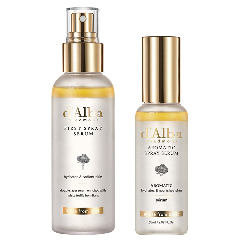 [D'ALBA] White Truffle First Spray Serum + Aromatic Spray Serum Set (100ml + 60ml)