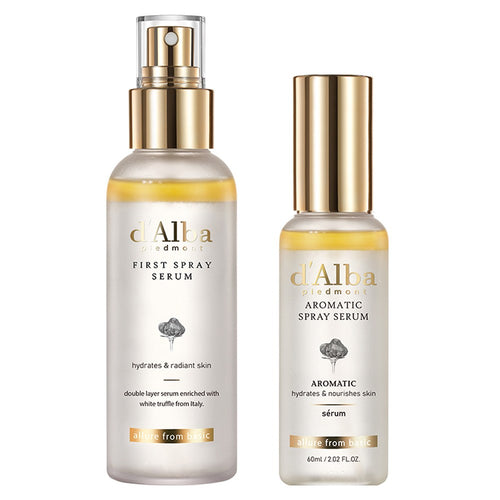 [D'ALBA] White Truffle First Spray Serum + Aromatic Spray Serum Set (100ml + 60ml)