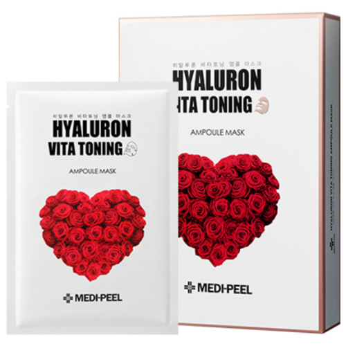 [MEDIPEEL] Hyaluron Vita Toning Ampoule Mask (10 x 30ml)