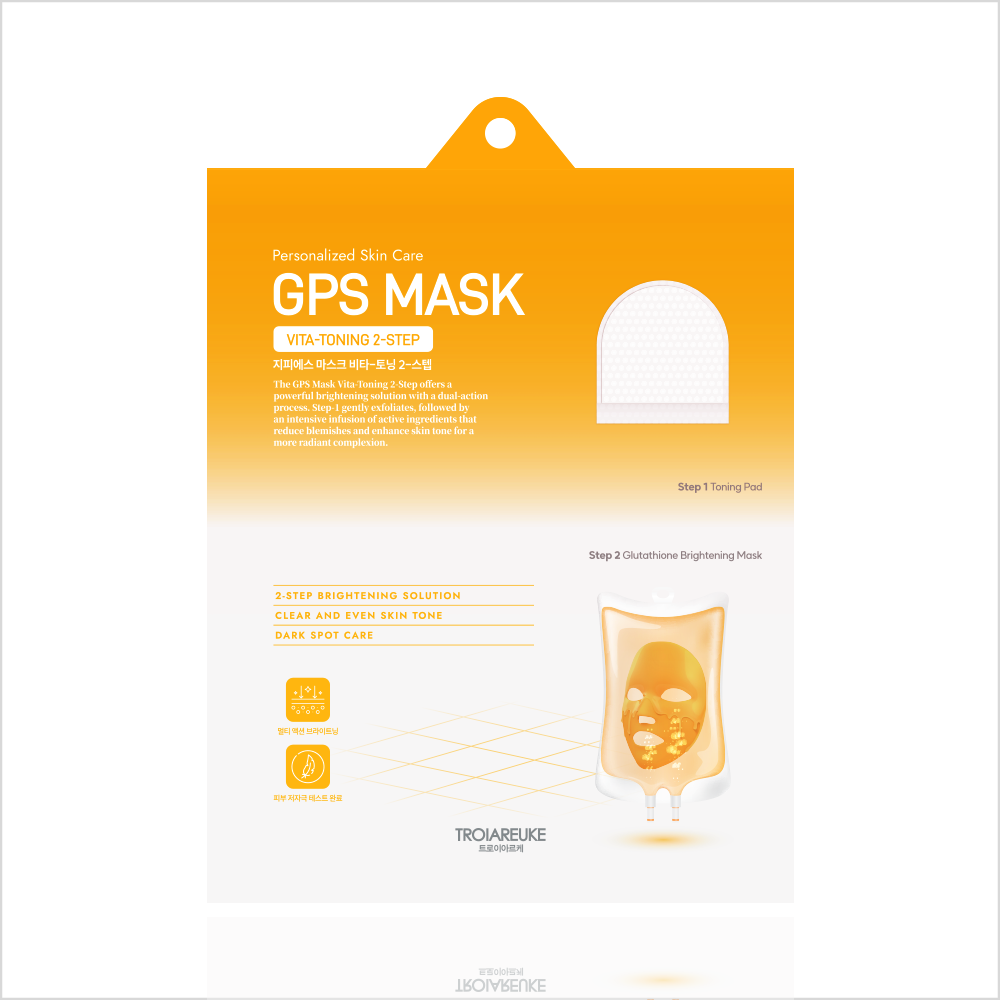 [TROIAREUKE] Vita Toning Glutathione Tone-Up Mask (1 sheet)