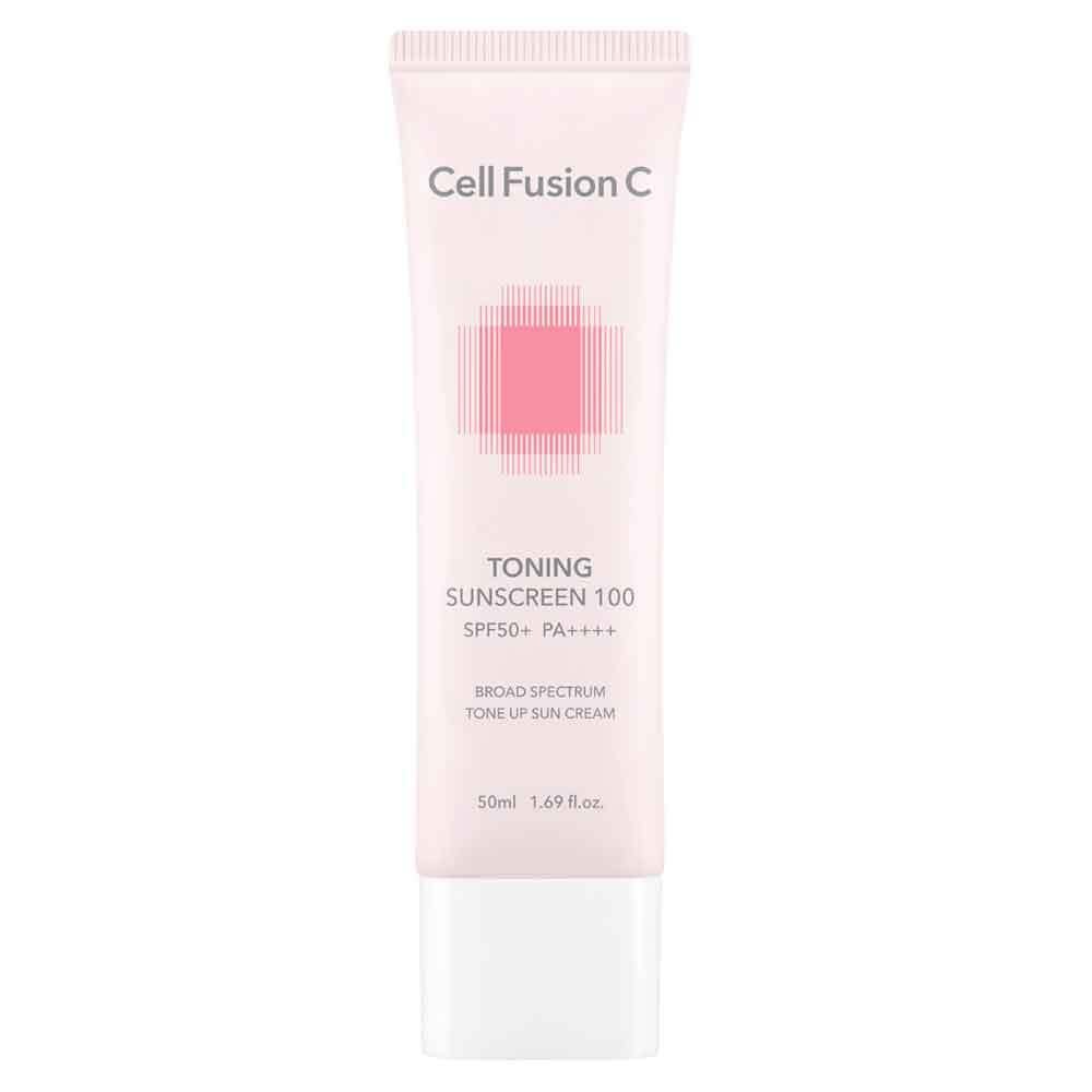 [CELL FUSION C] Toning Sunscreen 100 (50ml)