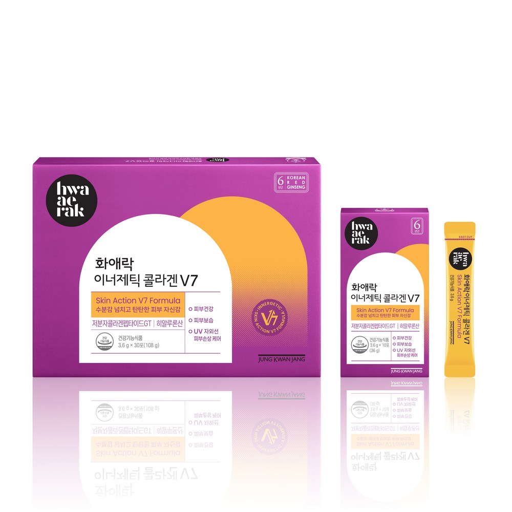 [CHENGKWANJANG] Hwaae-rak Innergetic Collagen V7 (30 pouches x 108g)