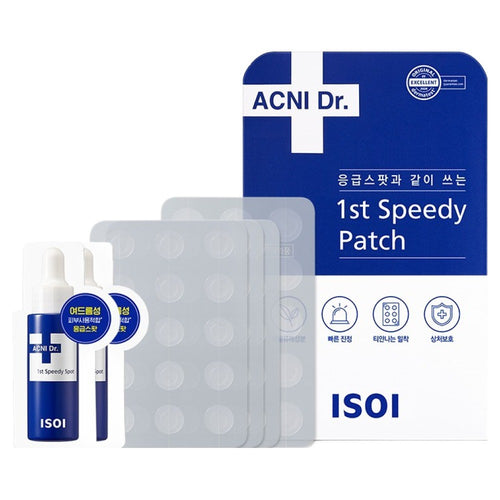 [ISOI] Acni Dr. 1st Speedy Patch + Speedy Spot Set (60 patches + 2 spot treatments)
