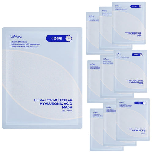 [ISNTREE] Hyaluronic Acid Deep Moisture Water Mask (10 sheets)