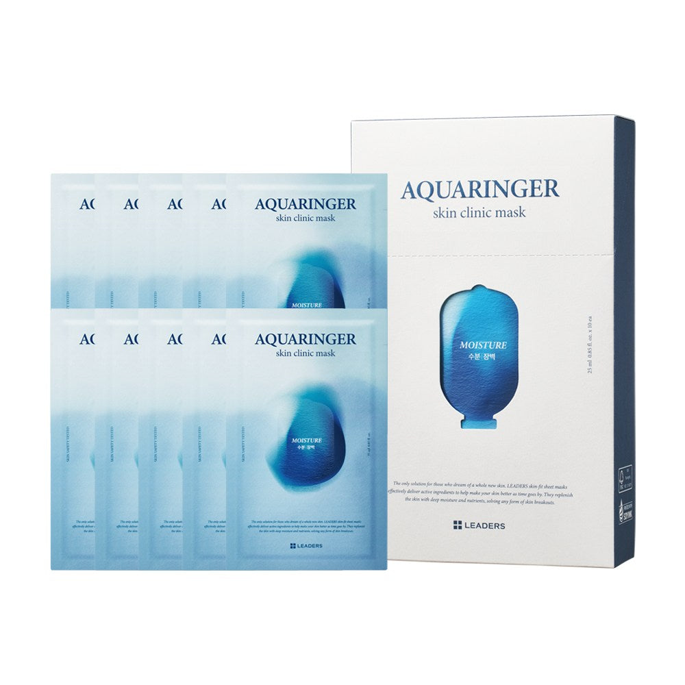 [LEADERS] Aquaringer Skin Clinic Mask (10 x 25ml)