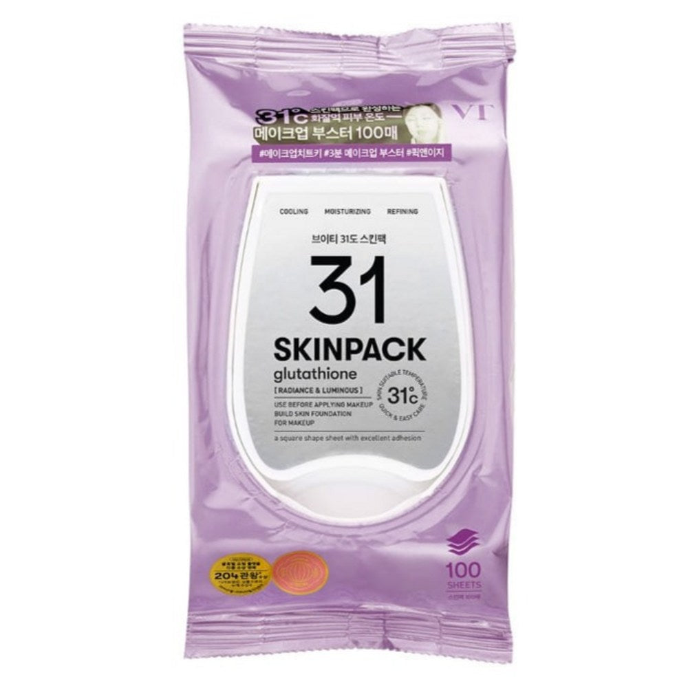 [VT COSMETICS] VT Luminous 31° Skin Pack (100 sheets)
