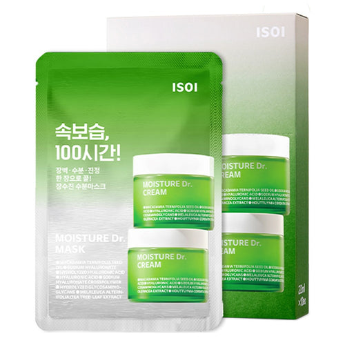 [ISOI] Moisture Dr. Cream Mask (10 sheets)