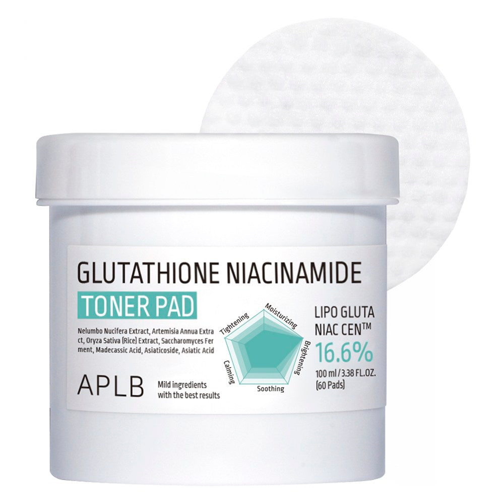 [APLB] Glutathione Niacinamide Toner Pad (60 pads)
