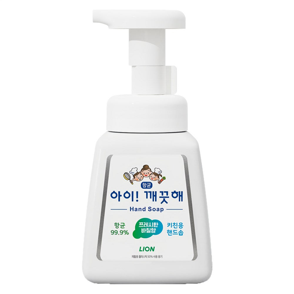 [LION KOREA] Ai! Keuttae Kitchen Hand Soap Basil Scent (250ml)