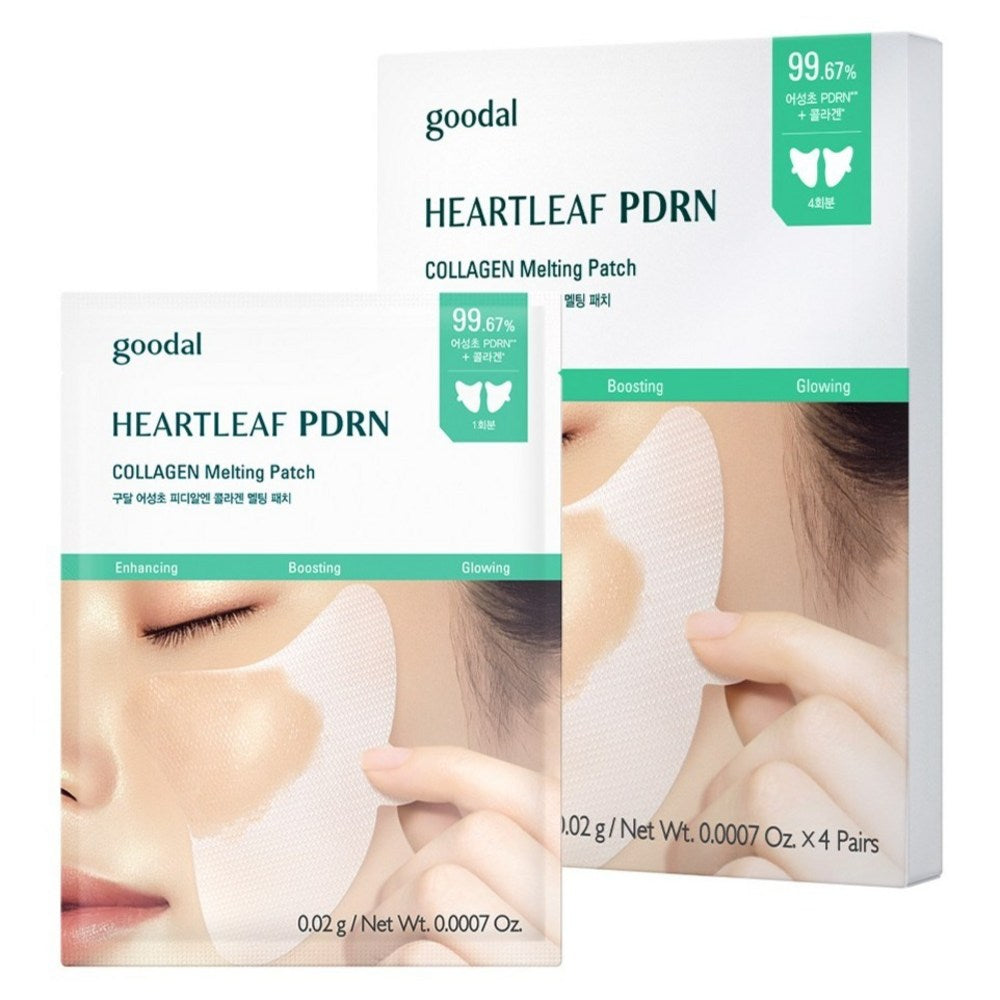 [GOODAL] Houttuynia Cordata PDRN Collagen Melting Patch (4 sheets)